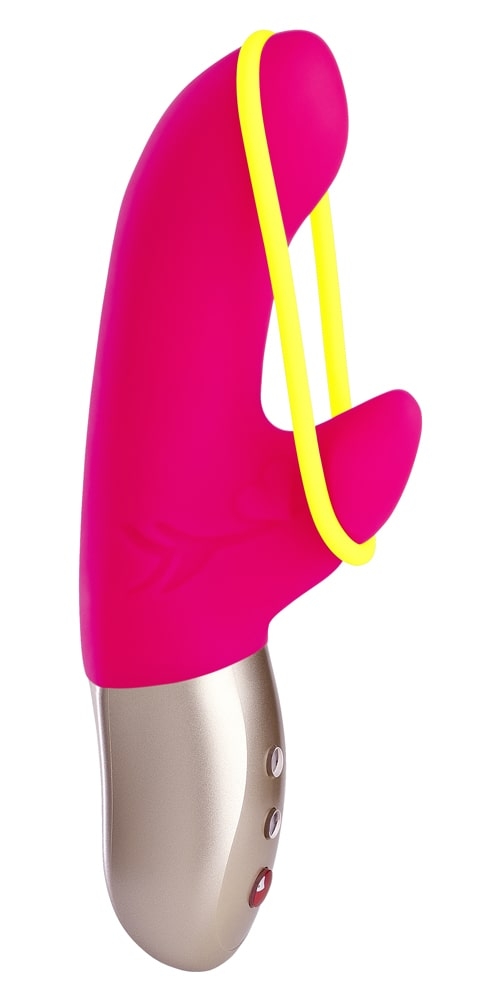 Мини вибратор "Fun Factory Amorino" с "волшебной" лентой, красный 